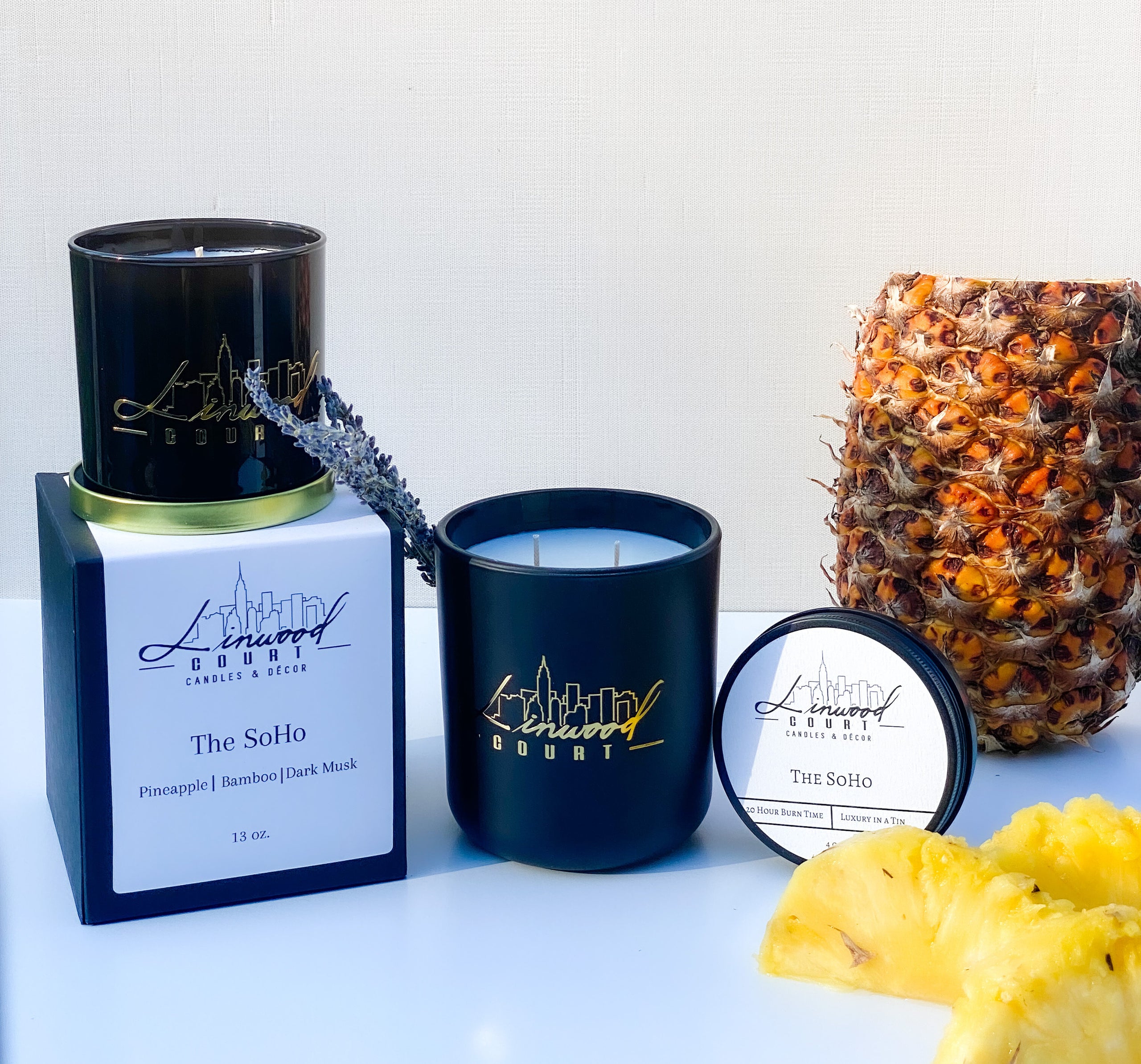 The SoHo Linwood Court Candles Décor The SoHo Linwood Court Candles Décor